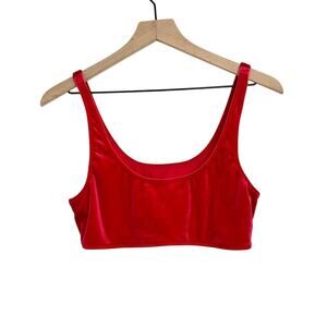 Pacsun Kendall & Kylie Red Women X-Large Bra Top Brand New